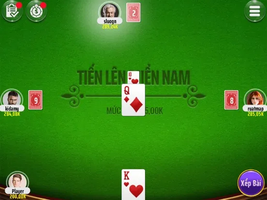 Tiến Lên Miền Nam Offline iPad  스크린샷