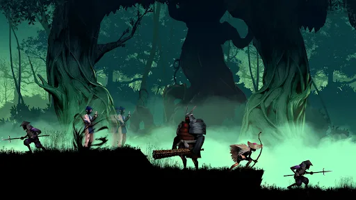 Tangkapan layar Kaz Warrior 2: Warzone & RPG