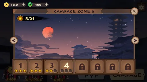 Tangkapan layar Kaz Warrior 2: Warzone & RPG