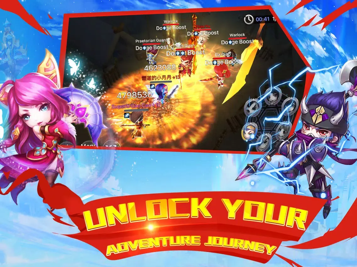 Three Kingdoms - Awakeing Hero iPad  স্ক্রিনশট