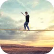 VR Tightrope Walking :Wire Walking for VRCardboard