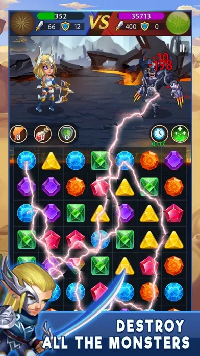 Capturas de pantalla de War of Heroes - Dungeon Battle