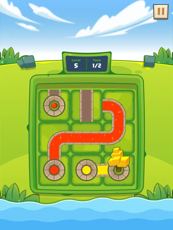 Water Connect - Trees Puzzle iPad  سکرین شاٹس