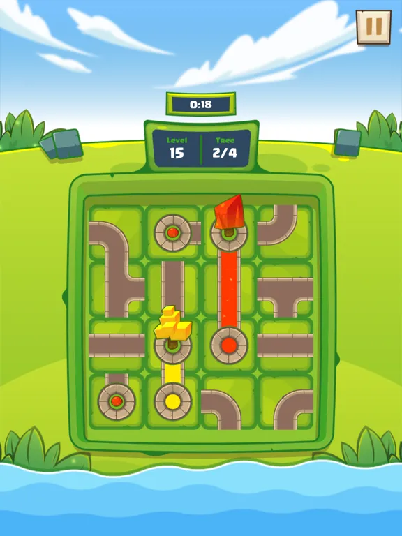 Water Connect - Trees Puzzle iPad  سکرین شاٹس