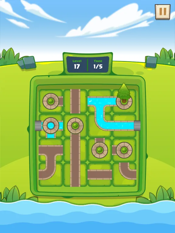 Water Connect - Trees Puzzle iPad  سکرین شاٹس