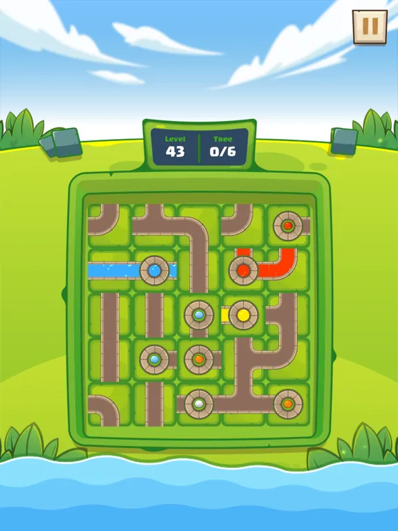 Water Connect - Trees Puzzle iPad  سکرین شاٹس