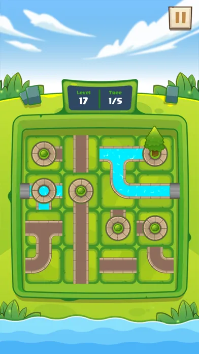 Water Connect - Trees Puzzle سکرین شاٹس