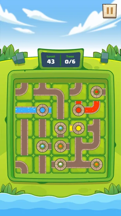 Water Connect - Trees Puzzle سکرین شاٹس