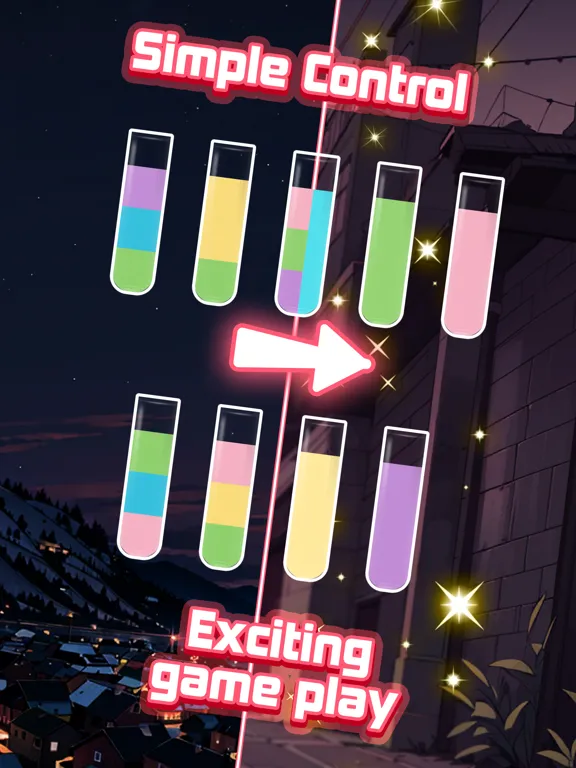 Water Sort - Puzzles Game iPad  Screenshots