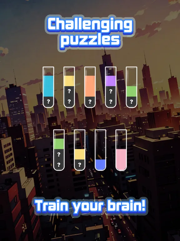 Water Sort - Puzzles Game iPad  Screenshots