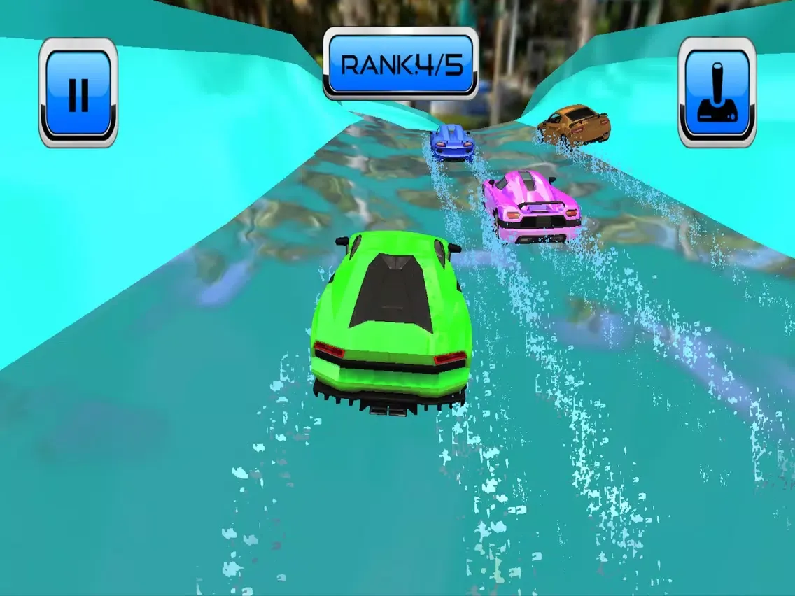 Water Slide Car Race and Stunt iPad  Ekran Görüntüleri