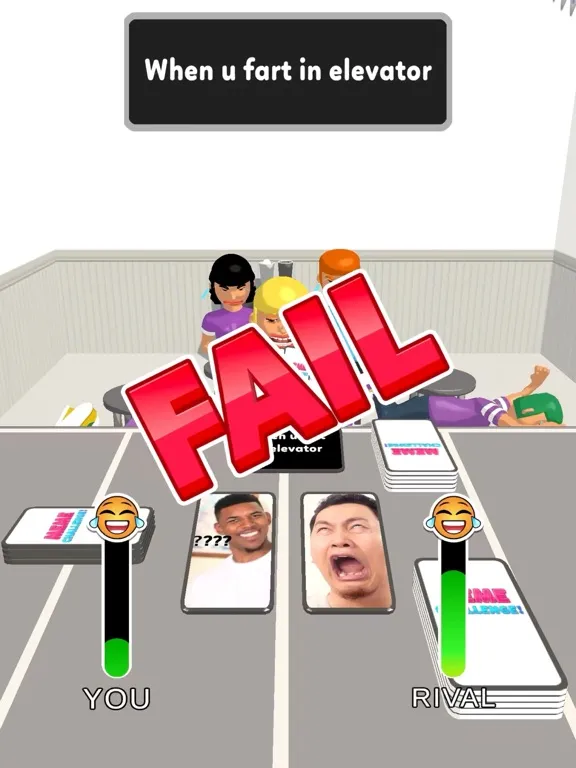 Meme Challenge-Funny Card Game iPad  स्क्रीनशॉट