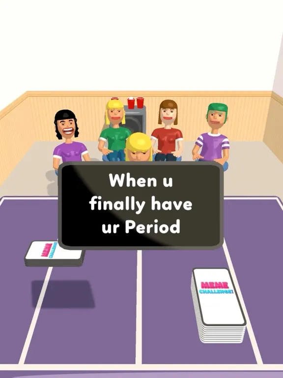 Meme Challenge-Funny Card Game iPad  स्क्रीनशॉट