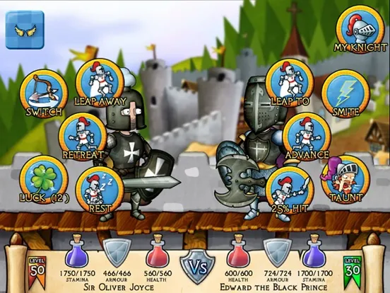 Swords and Sandals Medieval iPad  스크린샷