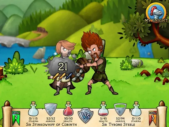 Swords and Sandals Medieval iPad  스크린샷