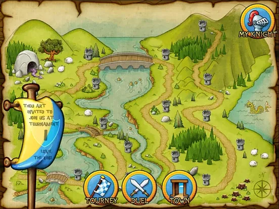 Swords and Sandals Medieval iPad  스크린샷
