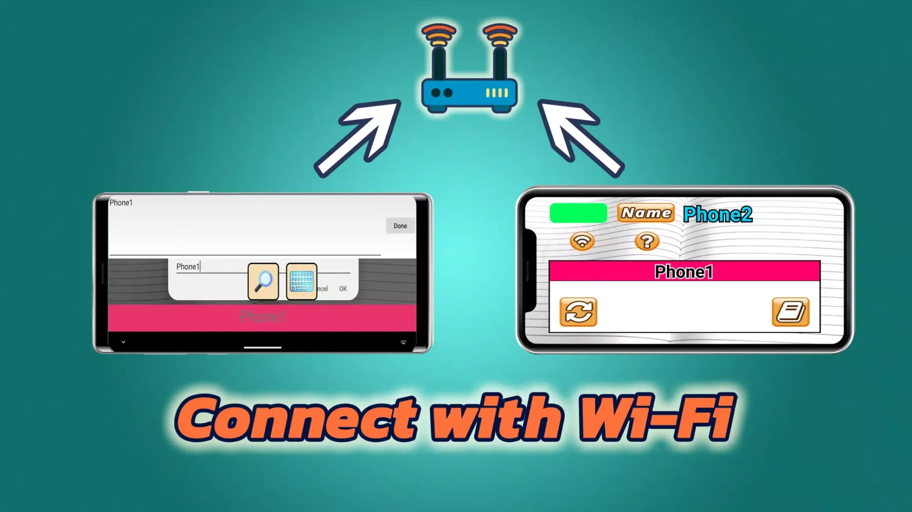 Wi-Fi Keyboard Screenshots