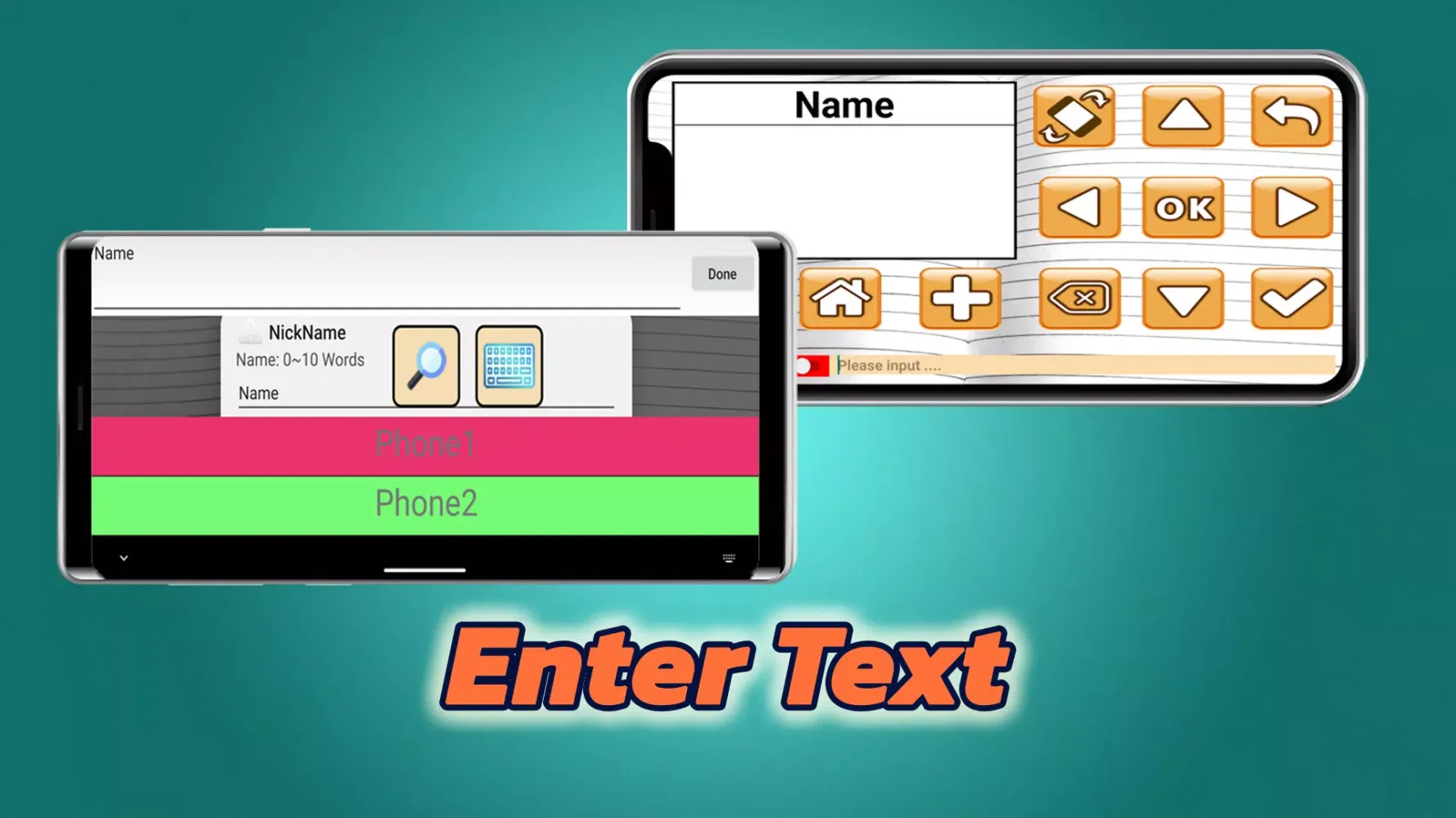 Wi-Fi Keyboard Screenshots