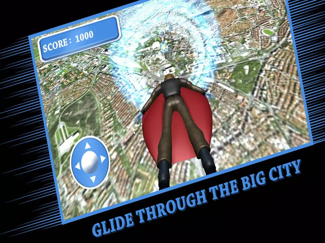 Skydiving Wingsuit Sky jump iPad  スクリーンショット