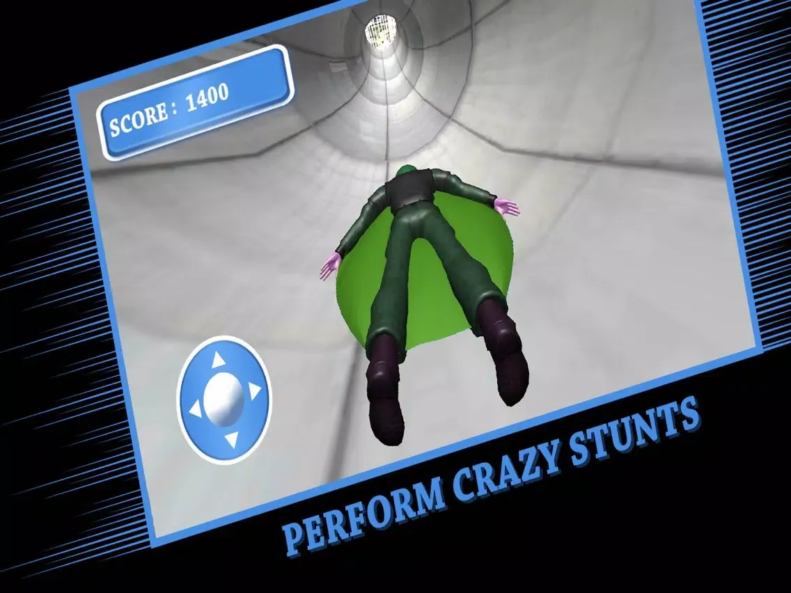 Skydiving Wingsuit Sky jump iPad  スクリーンショット