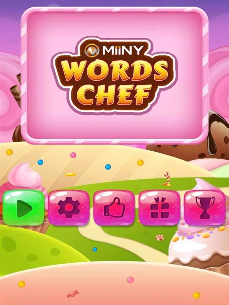 Capturas de pantalla de Miiny Words Chef iPad 