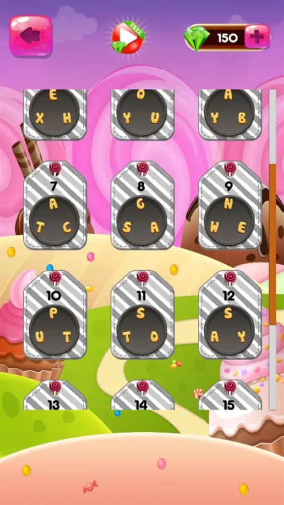 Capturas de pantalla de Miiny Words Chef