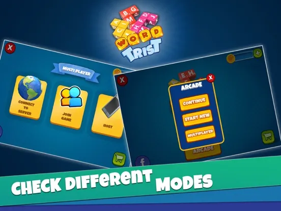 Скриншоты Wordtrist iPad 
