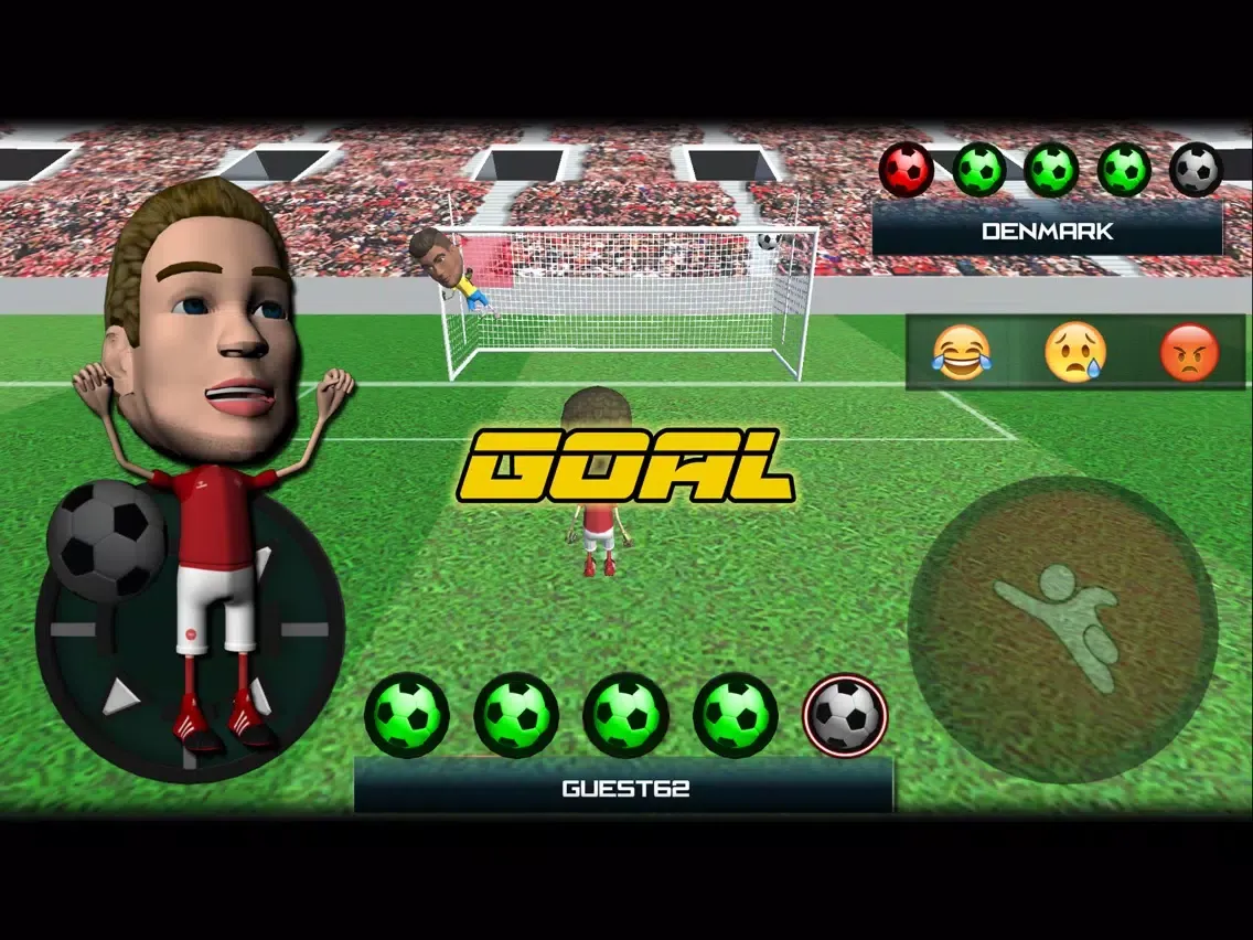 Tangkapan layar Penalty King-Ultimate Shootout iPad 
