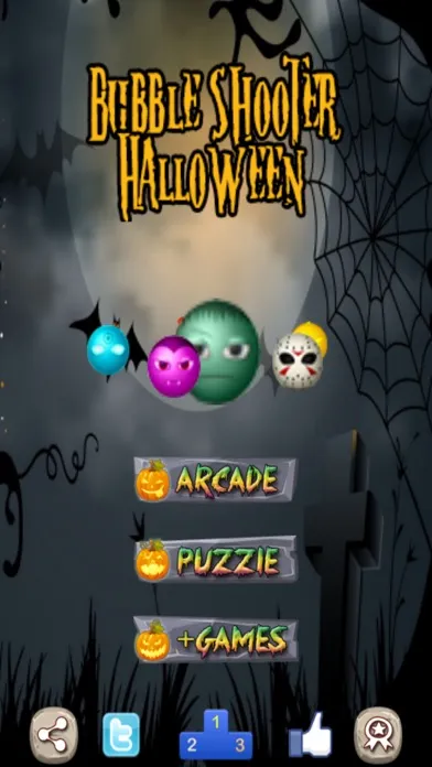 Bubble Shooter Halloween Screenshots