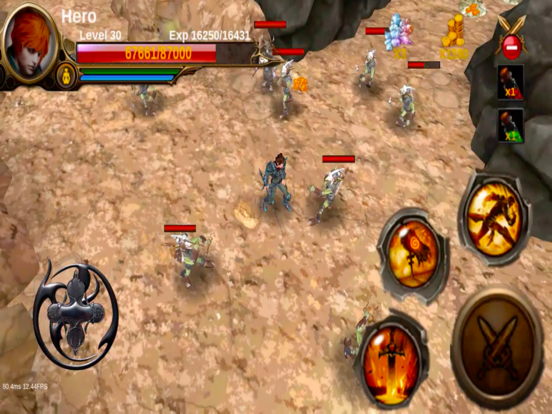 Dragon Warrior : Heroes Legend iPad 應用截圖