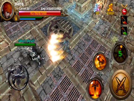 Dragon Warrior : Heroes Legend iPad 應用截圖