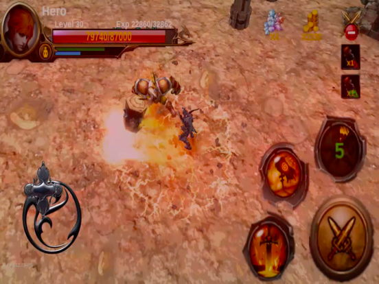 Dragon Warrior : Heroes Legend iPad 應用截圖
