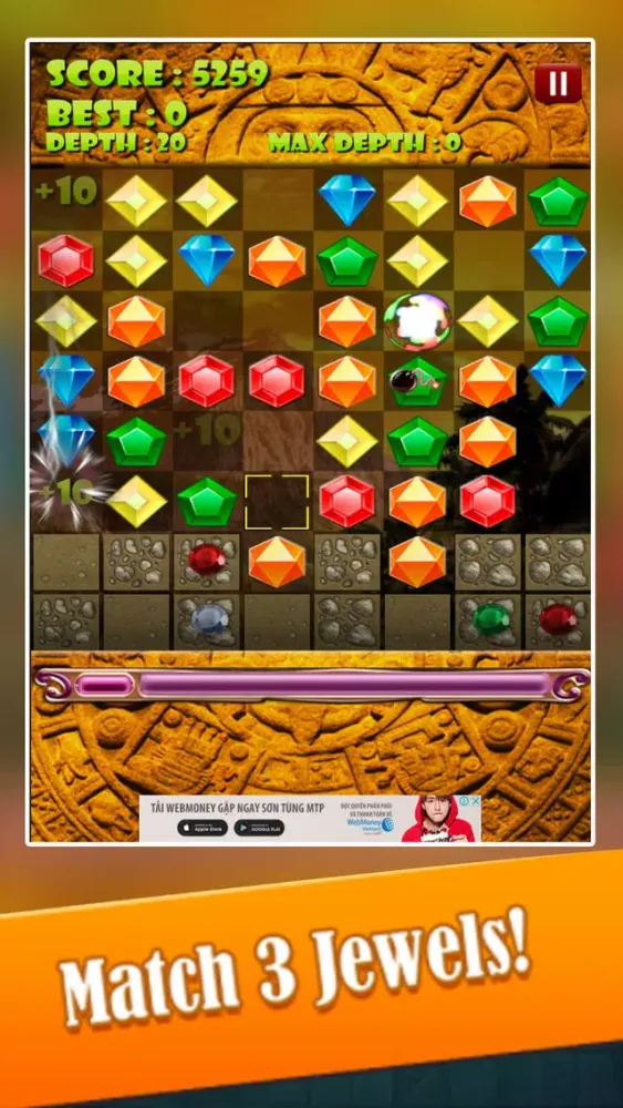 Скриншоты Gems Jungle Line