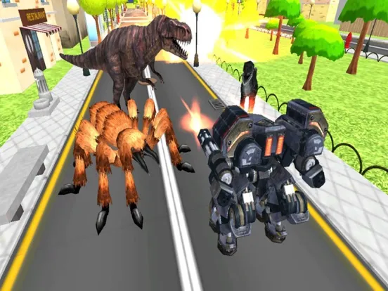 Robot vs Monster iPad  स्क्रीनशॉट