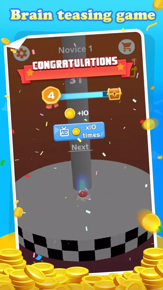 Tangkapan layar Drop Ball