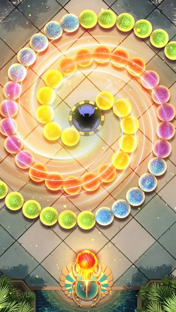 Tangkapan layar Marble Shoot Puzzle