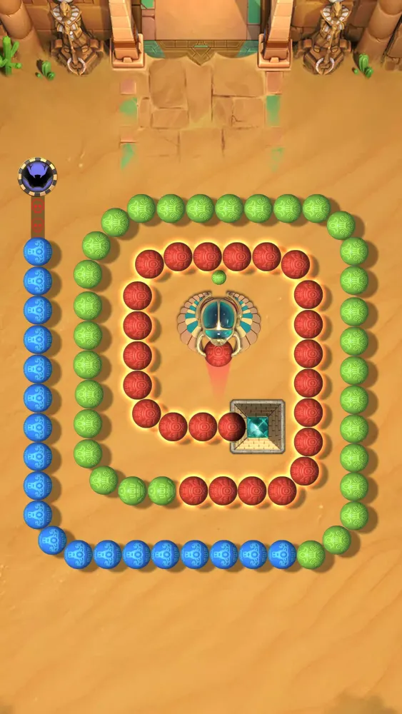 Tangkapan layar Marble Shoot Puzzle
