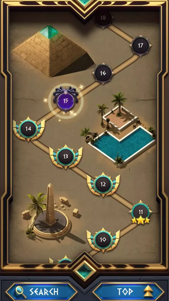 Tangkapan layar Marble Shoot Puzzle