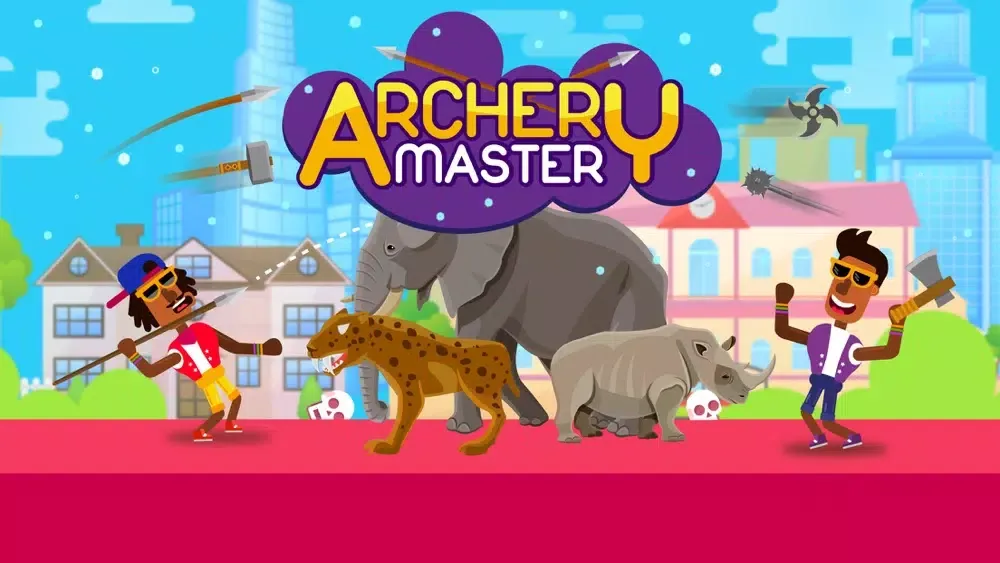 Tangkapan layar Archery master: big bowmasters