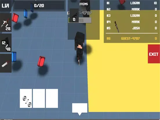 Block Guns: Online Shooter 3D‏ iPad 应用截图