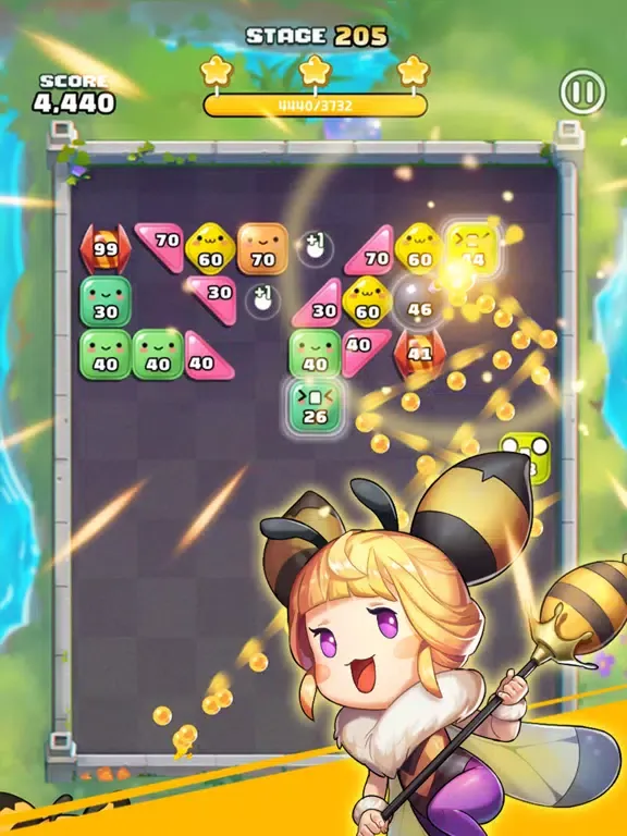 Tangkapan skrin Brick breaker : Candy Pang iPad 
