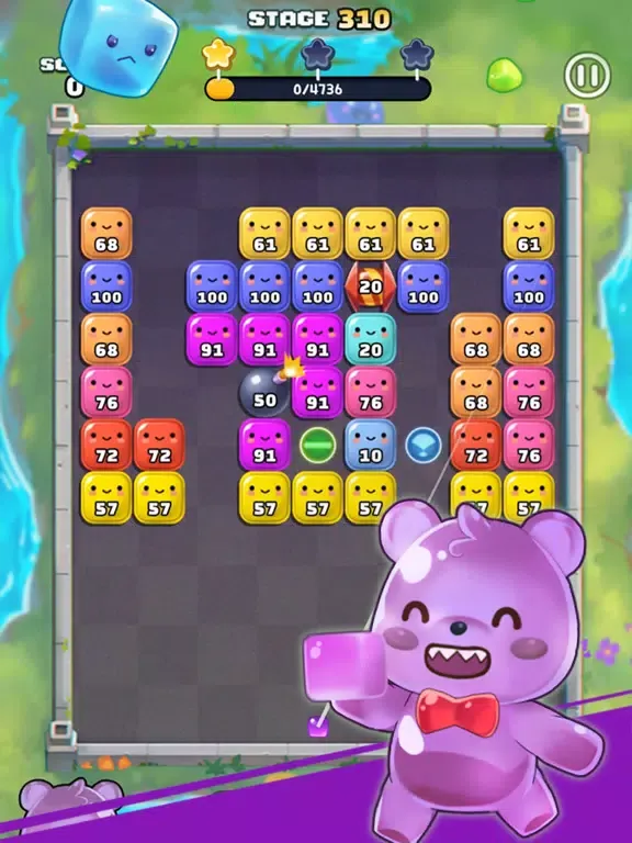 Tangkapan skrin Brick breaker : Candy Pang iPad 