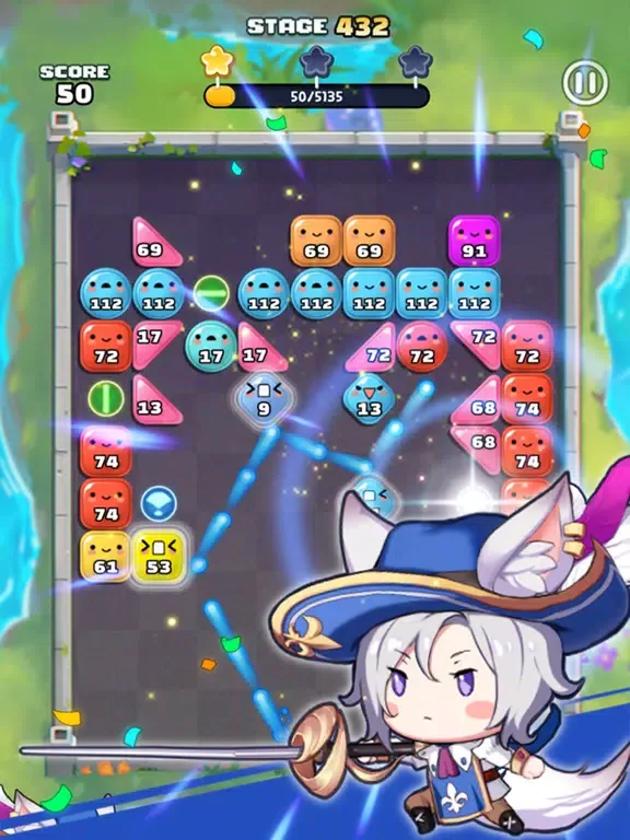 Tangkapan skrin Brick breaker : Candy Pang iPad 