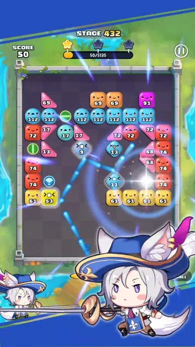 Tangkapan skrin Brick breaker : Candy Pang