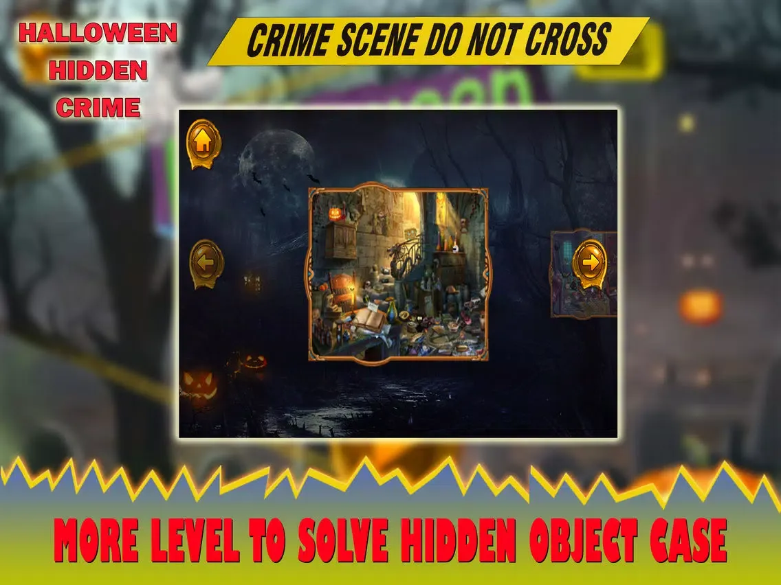Capturas de pantalla de Halloween Hidden Crime Case iPad