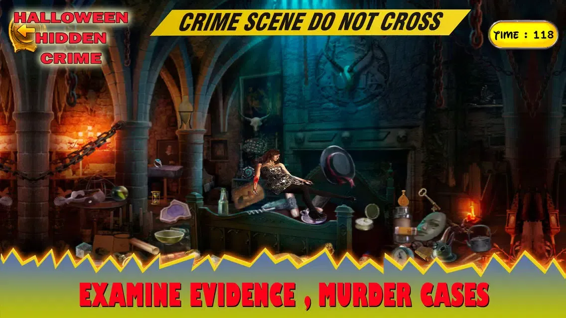Capturas de pantalla de Halloween Hidden Crime Case