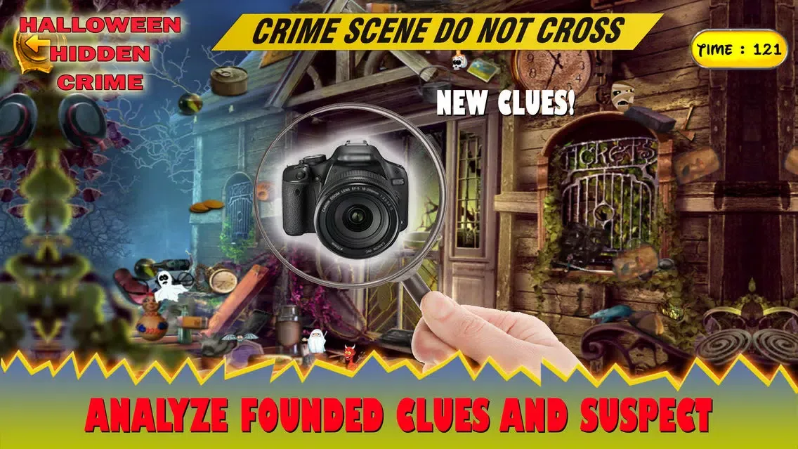 Capturas de pantalla de Halloween Hidden Crime Case