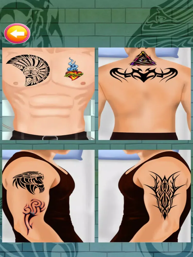Скриншоты Tattoo Maker the Tattoo Master Tattoo Designs Game iPad 