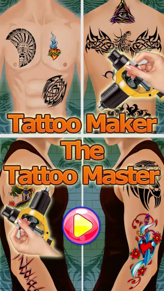Скриншоты Tattoo Maker the Tattoo Master Tattoo Designs Game