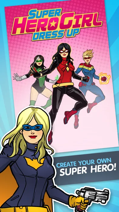 Super Hero Games Create A Character for Boys Games應用截圖